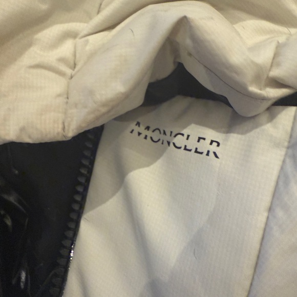 MONCLER White Korovin Down Jacket Men’s Size2 - Picture 3 of 5